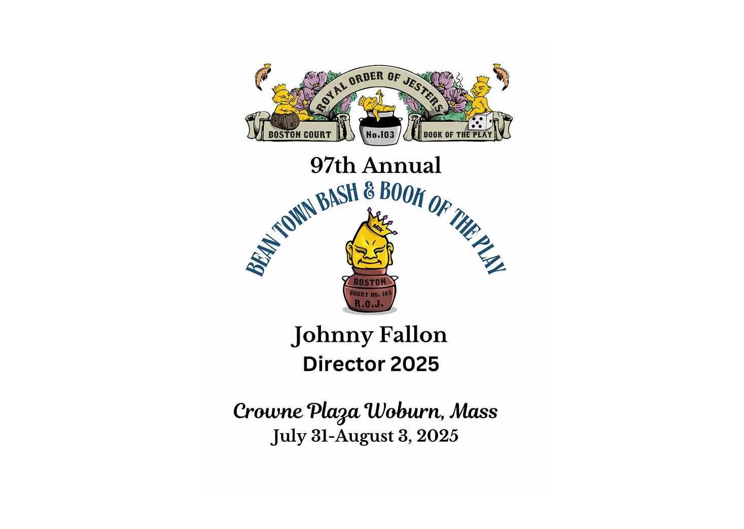 Seal for 97th Annual Beantown Bash.